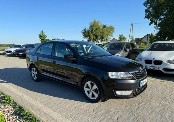 Skoda RAPID cena 23500 przebieg: 198000, rok produkcji 2013 z Skępe małe 79